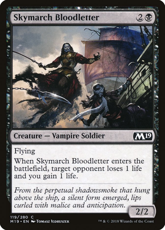 Skymarch Bloodletter [Core Set 2019] | Play N Trade Winnipeg