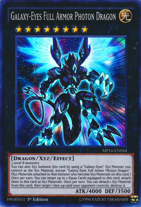 Galaxy-Eyes Full Armor Photon Dragon [MP16-EN044] Super Rare | Play N Trade Winnipeg