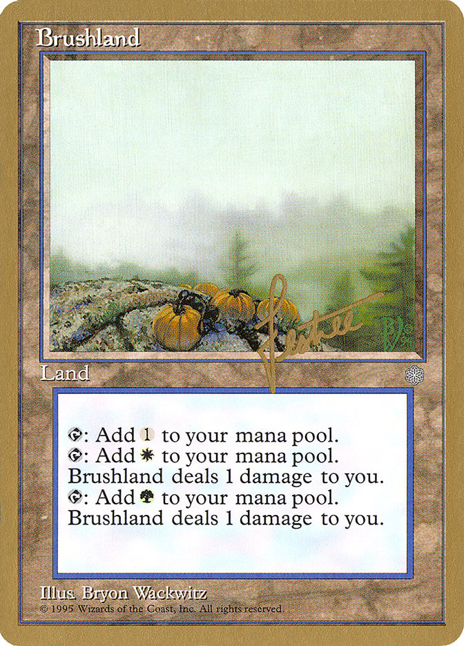 Brushland (Bertrand Lestree) [Pro Tour Collector Set] | Play N Trade Winnipeg