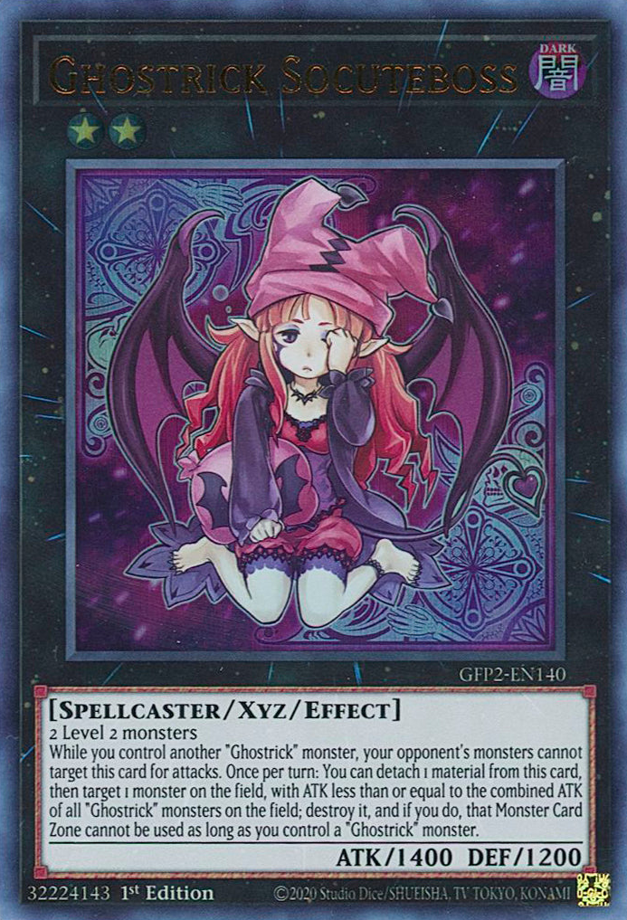 Ghostrick Socuteboss [GFP2-EN140] Ultra Rare | Play N Trade Winnipeg