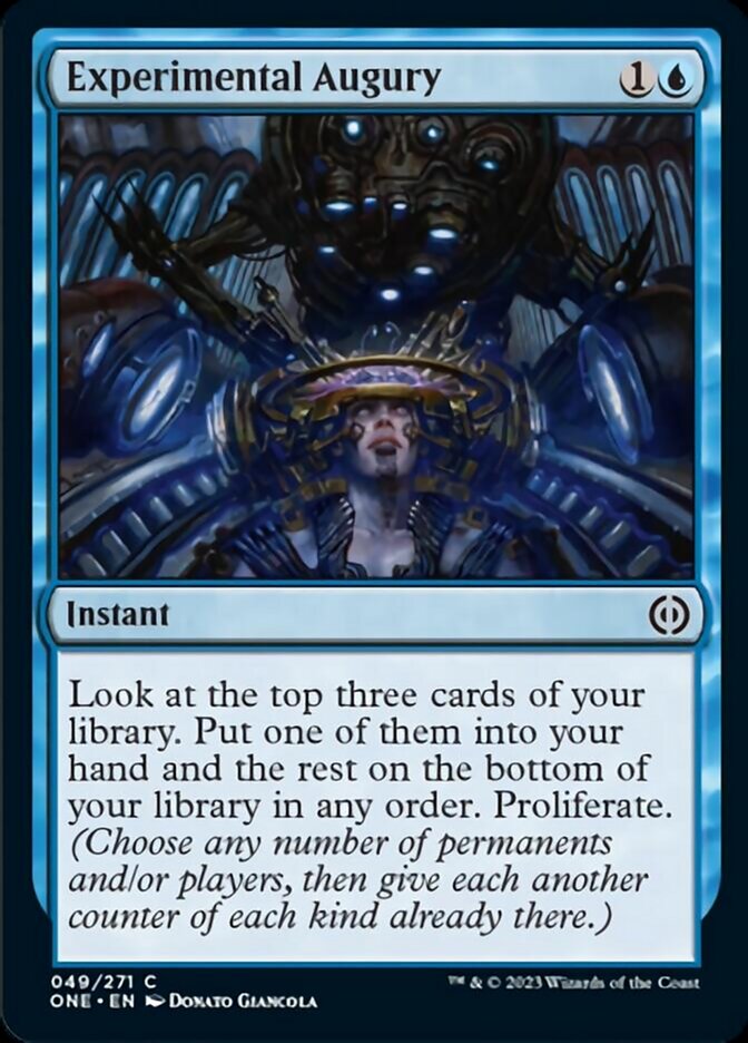 Experimental Augury [Phyrexia: All Will Be One] | Play N Trade Winnipeg