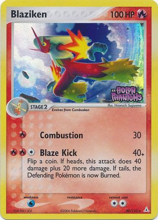 Blaziken (20/110) (Stamped) [EX: Holon Phantoms] | Play N Trade Winnipeg