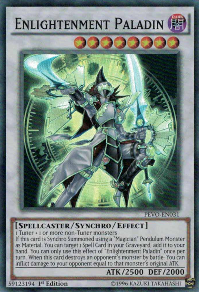 Enlightenment Paladin [PEVO-EN031] Super Rare | Play N Trade Winnipeg