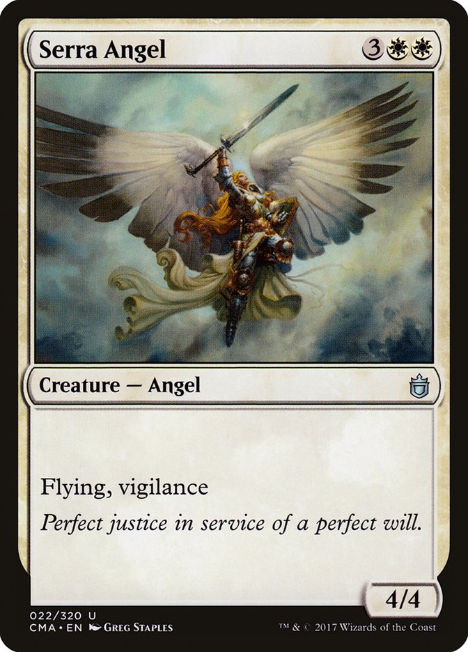 Serra Angel [Commander Anthology] | Play N Trade Winnipeg