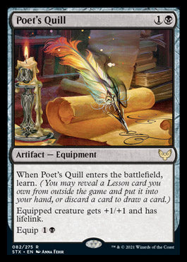 Poet's Quill [Strixhaven: School of Mages] | Play N Trade Winnipeg