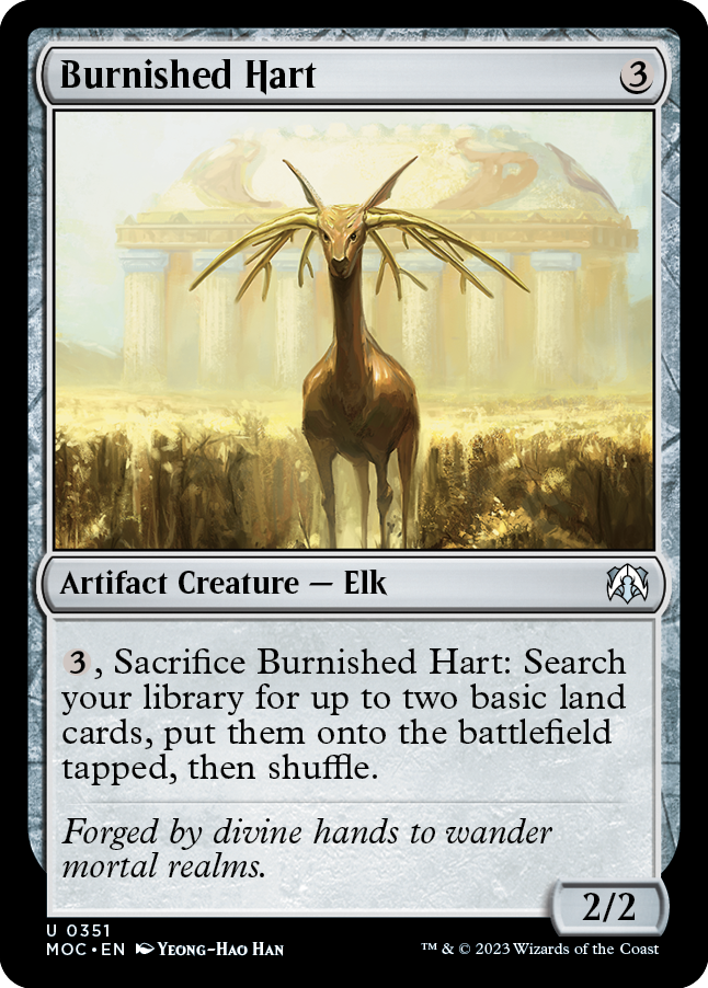 Burnished Hart [March of the Machine Commander] | Play N Trade Winnipeg