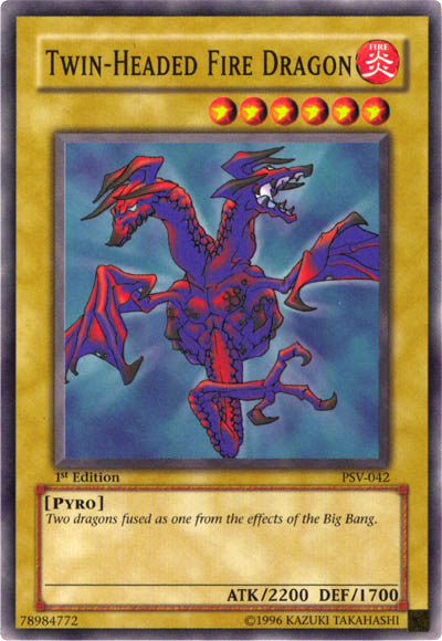 Twin-Headed Fire Dragon [PSV-042] Common | Play N Trade Winnipeg