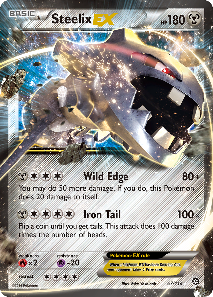 Steelix EX (67/114) [XY: Steam Siege] | Play N Trade Winnipeg