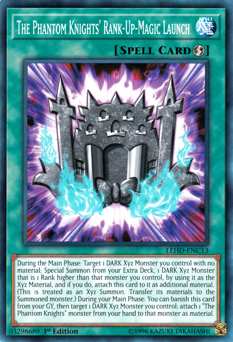 The Phantom Knights' Rank-Up-Magic Launch [LEHD-ENC13] Common | Play N Trade Winnipeg