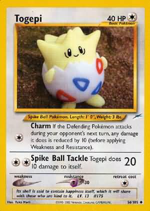 Togepi (56/105) [Neo Destiny Unlimited] | Play N Trade Winnipeg