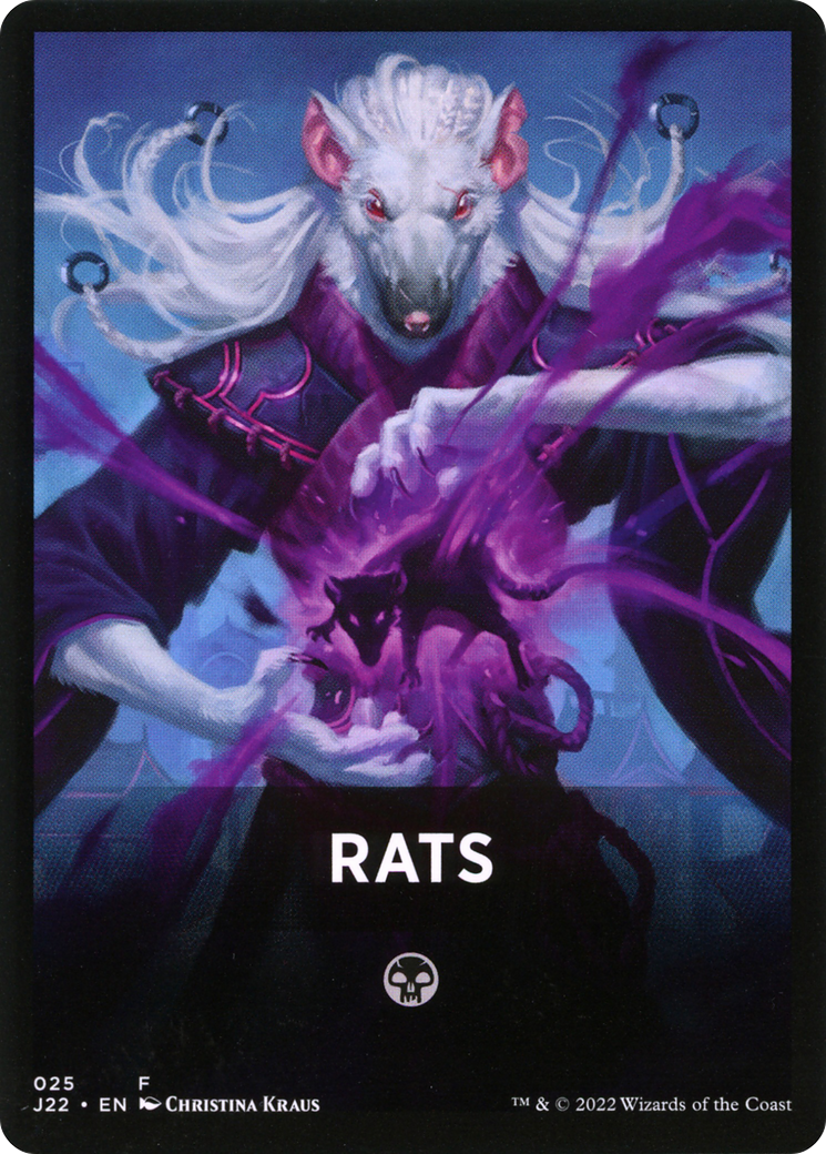 Rats Theme Card [Jumpstart 2022 Front Cards] | Play N Trade Winnipeg