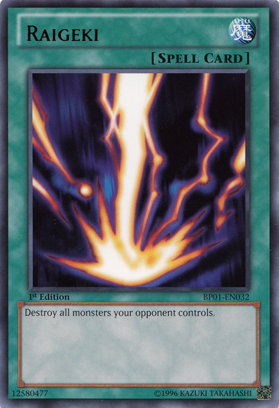 Raigeki [BP01-EN032] Rare | Play N Trade Winnipeg