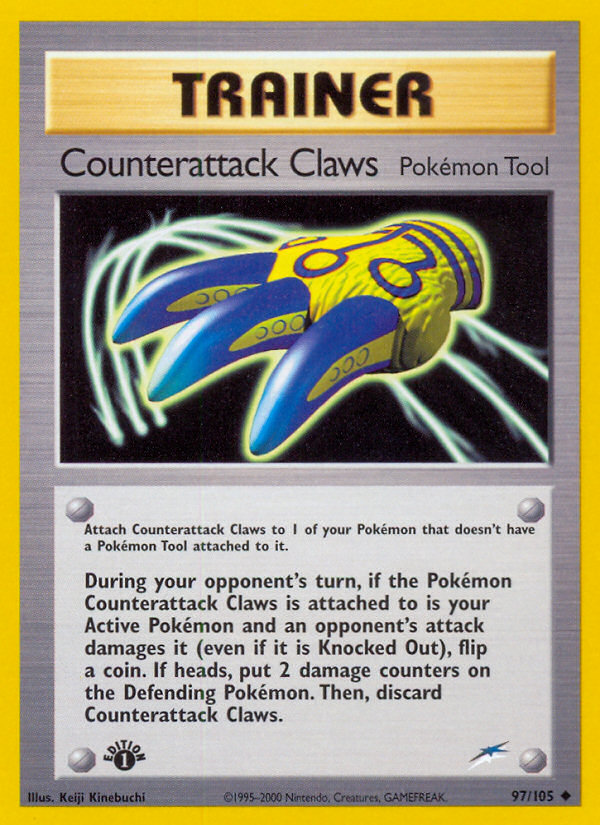 Counterattack Claws (97/105) [Neo Destiny 1st Edition] | Play N Trade Winnipeg