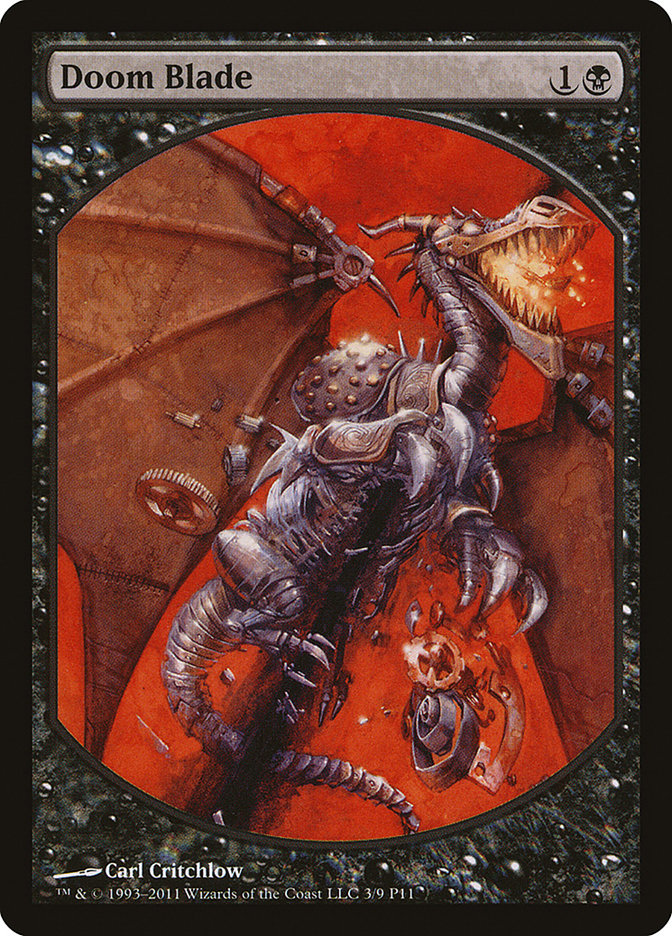 Doom Blade [Magic Player Rewards 2011] | Play N Trade Winnipeg