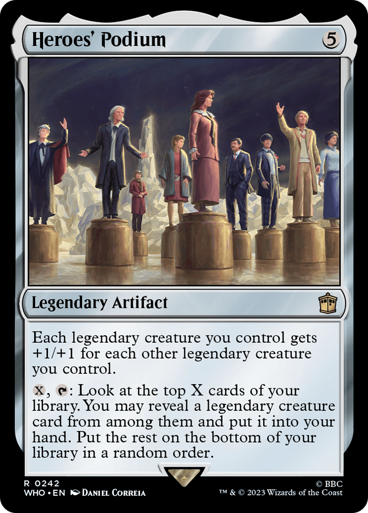 Heroes' Podium [Doctor Who] | Play N Trade Winnipeg