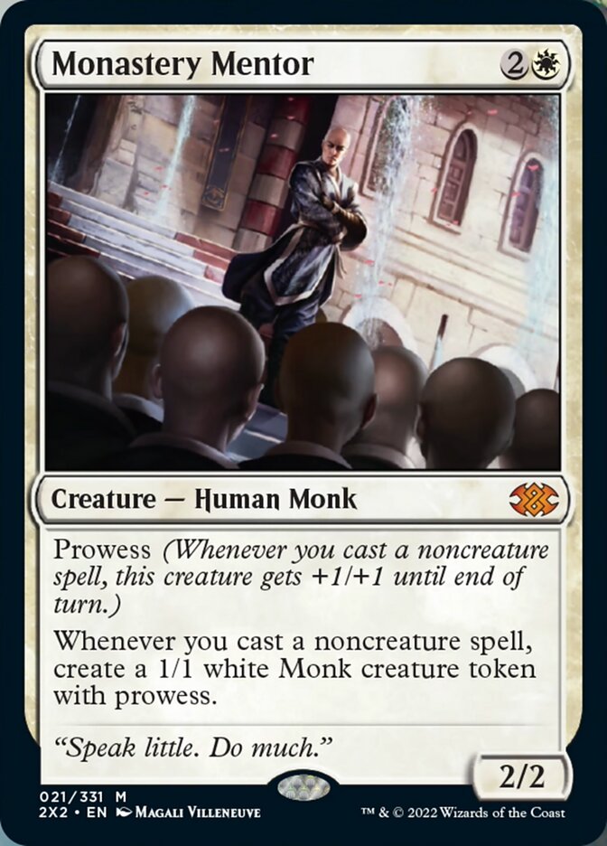 Monastery Mentor [Double Masters 2022] | Play N Trade Winnipeg