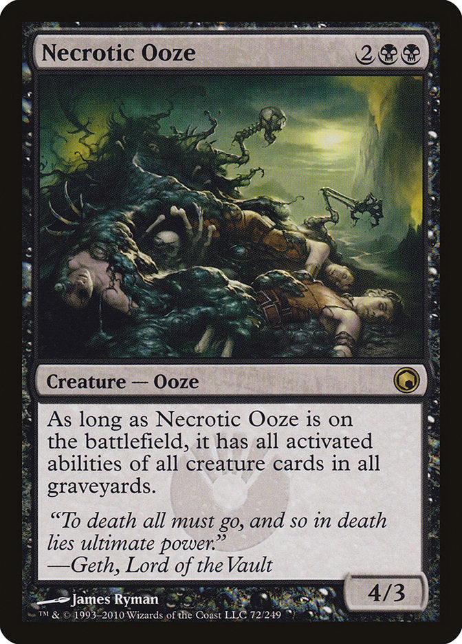 Necrotic Ooze [Scars of Mirrodin] | Play N Trade Winnipeg