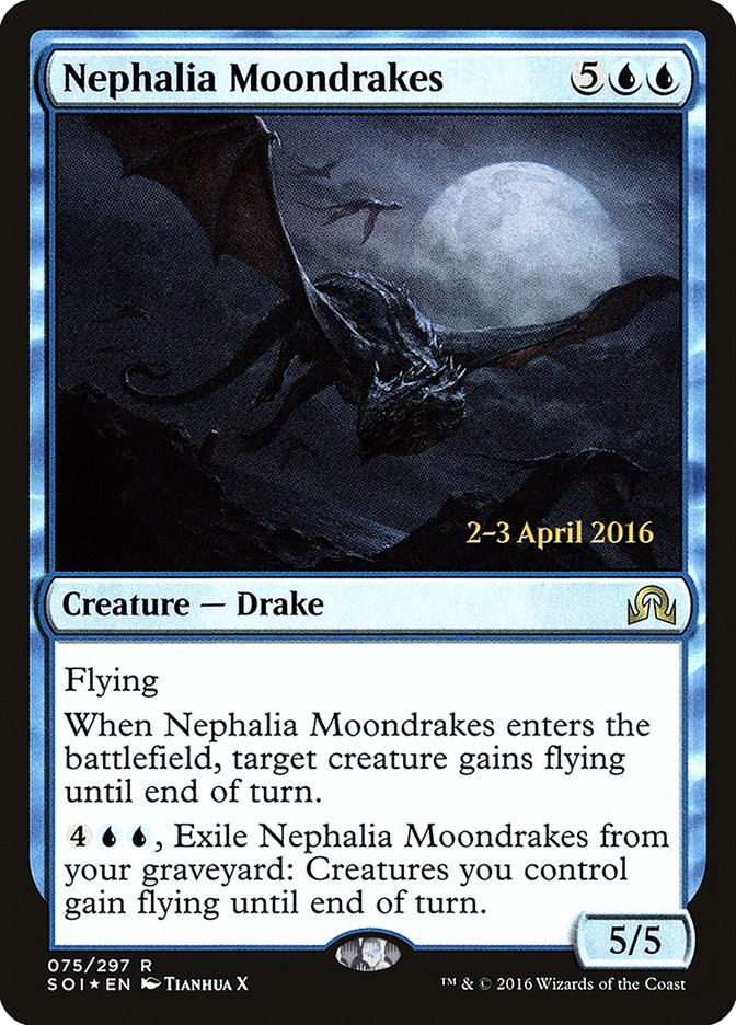 Nephalia Moondrakes [Shadows over Innistrad Prerelease Promos] | Play N Trade Winnipeg