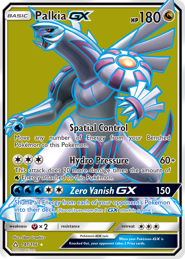 Palkia GX (147/156) [Sun & Moon: Ultra Prism] | Play N Trade Winnipeg