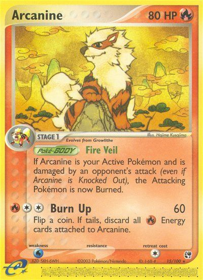 Arcanine (15/100) [EX: Sandstorm] | Play N Trade Winnipeg