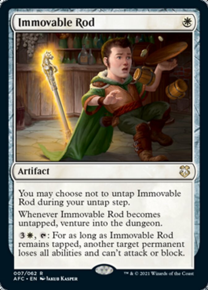 Immovable Rod [Dungeons & Dragons: Adventures in the Forgotten Realms Commander] | Play N Trade Winnipeg