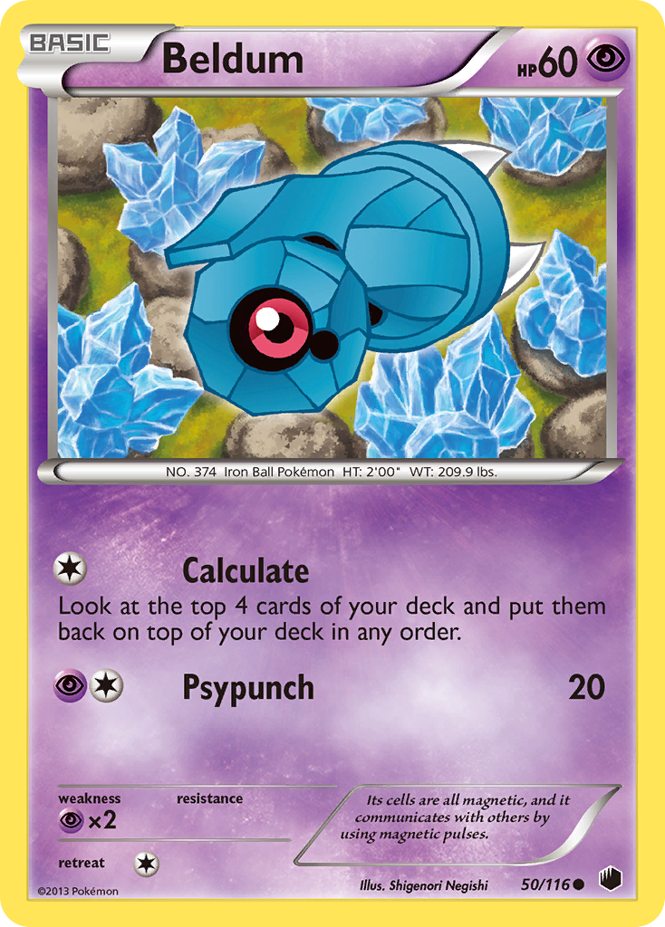 Beldum (50/116) [Black & White: Plasma Freeze] | Play N Trade Winnipeg