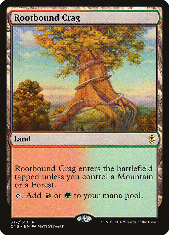 Rootbound Crag [Commander 2016] | Play N Trade Winnipeg