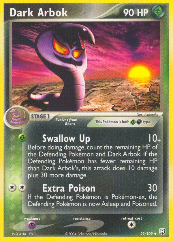 Dark Arbok (29/109) [EX: Team Rocket Returns] | Play N Trade Winnipeg