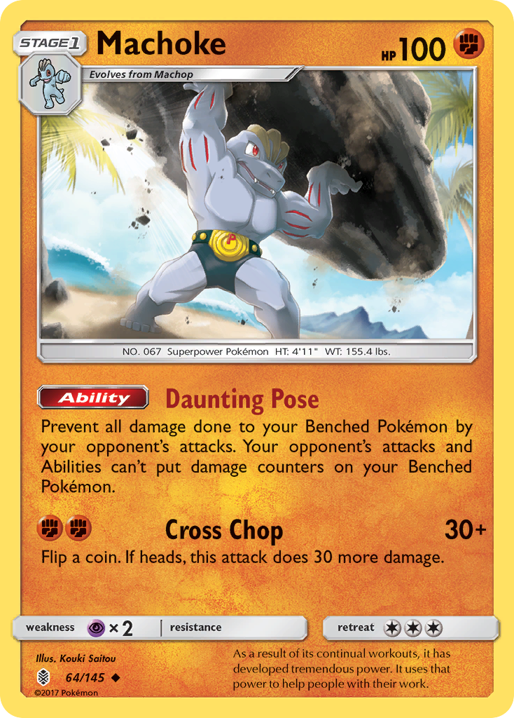 Machoke (64/145) [Sun & Moon: Guardians Rising] | Play N Trade Winnipeg