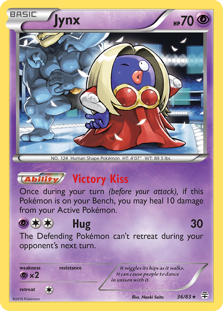 Jynx (36/83) [XY: Generations] | Play N Trade Winnipeg