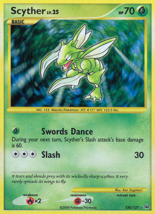 Scyther (130/127) [Platinum: Base Set] | Play N Trade Winnipeg