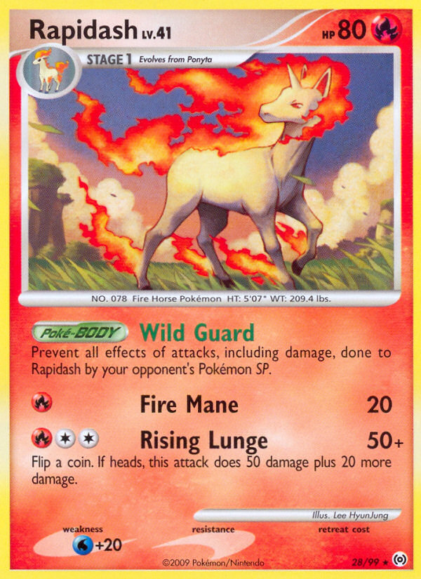 Rapidash (28/99) [Platinum: Arceus] | Play N Trade Winnipeg