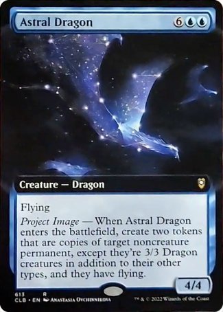 Astral Dragon (Extended Art) [Commander Legends: Battle for Baldur's Gate] | Play N Trade Winnipeg