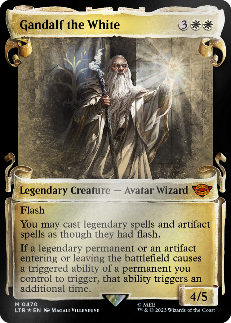 Gandalf the White [The Lord of the Rings: Tales of Middle-Earth Showcase Scrolls] | Play N Trade Winnipeg