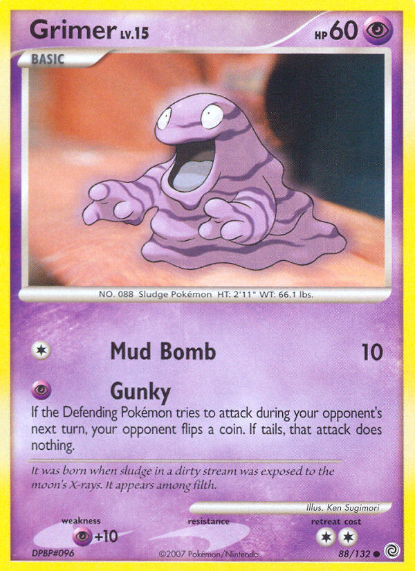 Grimer (88/132) [Diamond & Pearl: Secret Wonders] | Play N Trade Winnipeg