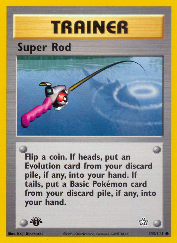 Super Rod (103/111) [Neo Genesis 1st Edition] | Play N Trade Winnipeg