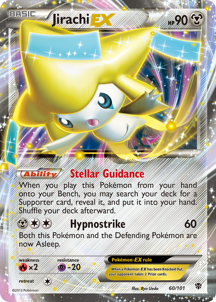 Jirachi EX (60/101) [Black & White: Plasma Blast] | Play N Trade Winnipeg