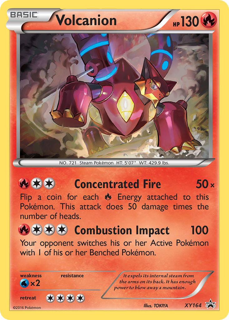 Volcanion (XY164) [XY: Black Star Promos] | Play N Trade Winnipeg