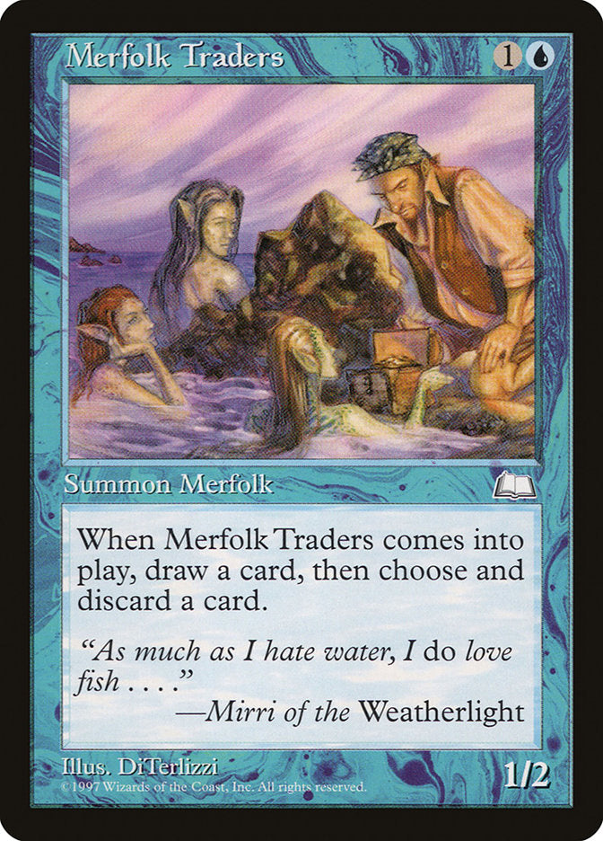 Merfolk Traders [Weatherlight] | Play N Trade Winnipeg