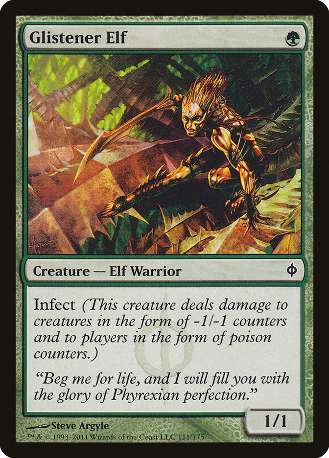 Glistener Elf [New Phyrexia] | Play N Trade Winnipeg