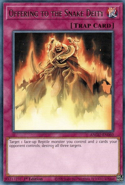 Offering to the Snake Deity (Rare) [ANGU-EN060] Rare | Play N Trade Winnipeg