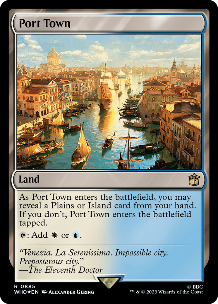 Port Town (Surge Foil) [Doctor Who] | Play N Trade Winnipeg