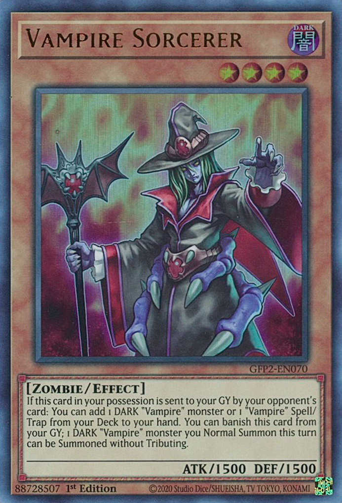 Vampire Sorcerer [GFP2-EN070] Ultra Rare | Play N Trade Winnipeg