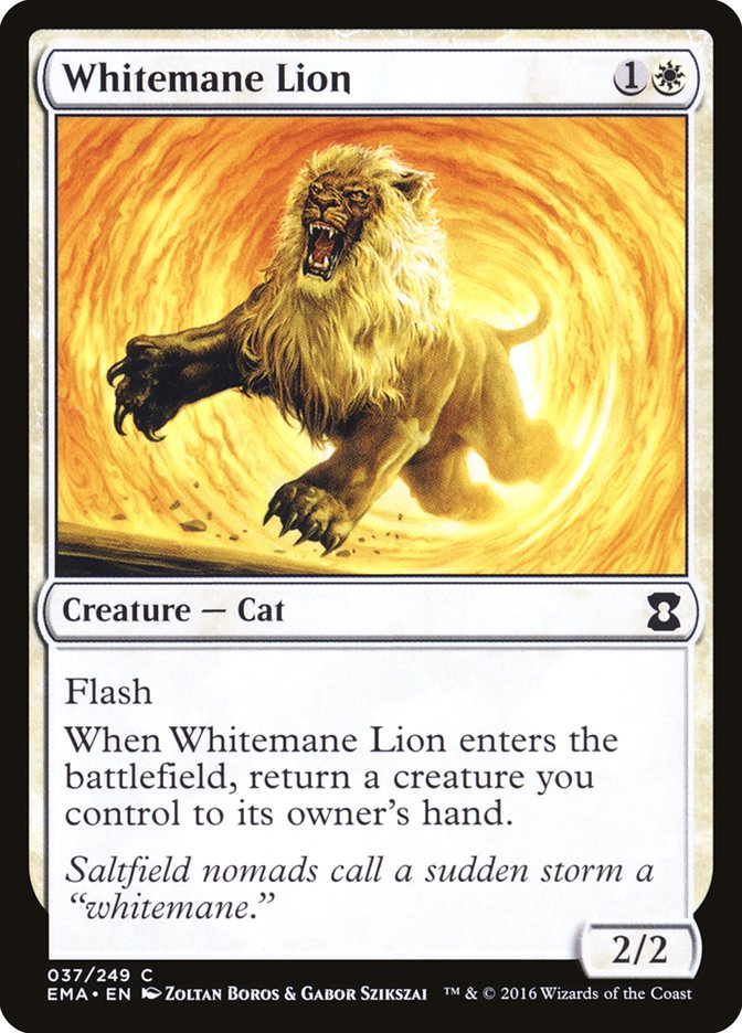 Whitemane Lion [Eternal Masters] | Play N Trade Winnipeg