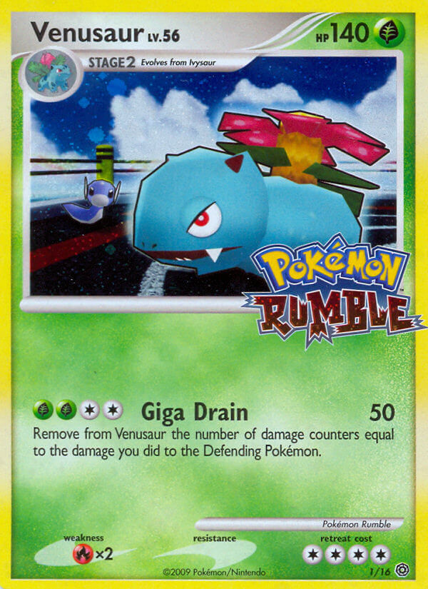 Venusaur (1/16) [Pokémon Rumble] | Play N Trade Winnipeg