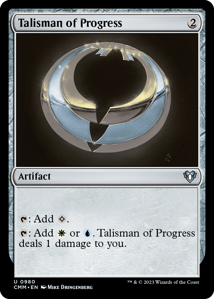 Talisman of Progress [Commander Masters] | Play N Trade Winnipeg