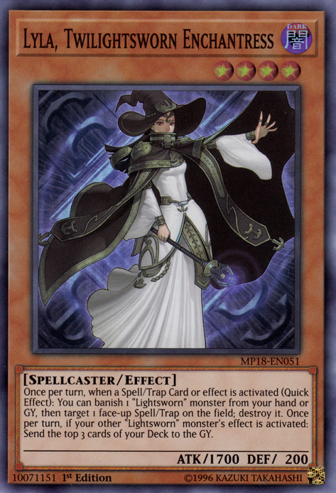 Lyla, Twilightsworn Enchantress [MP18-EN051] Super Rare | Play N Trade Winnipeg