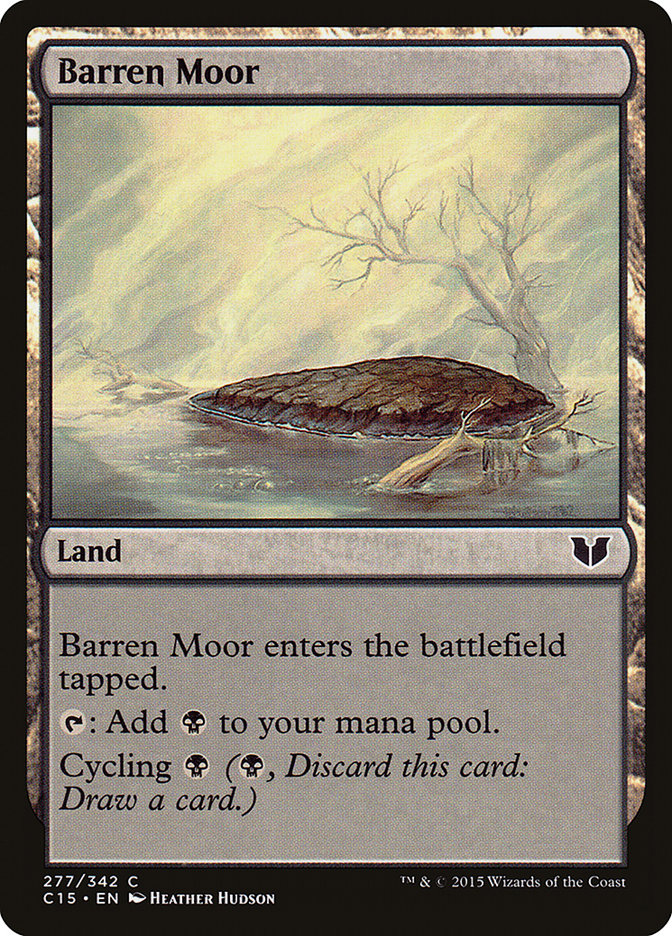 Barren Moor [Commander 2015] | Play N Trade Winnipeg