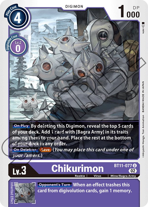 Chikurimon [BT11-077] [Dimensional Phase] | Play N Trade Winnipeg