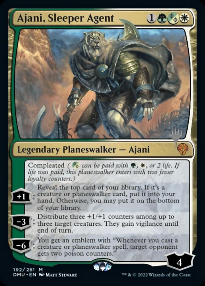 Ajani, Sleeper Agent (Promo Pack) [Dominaria United Promos] | Play N Trade Winnipeg